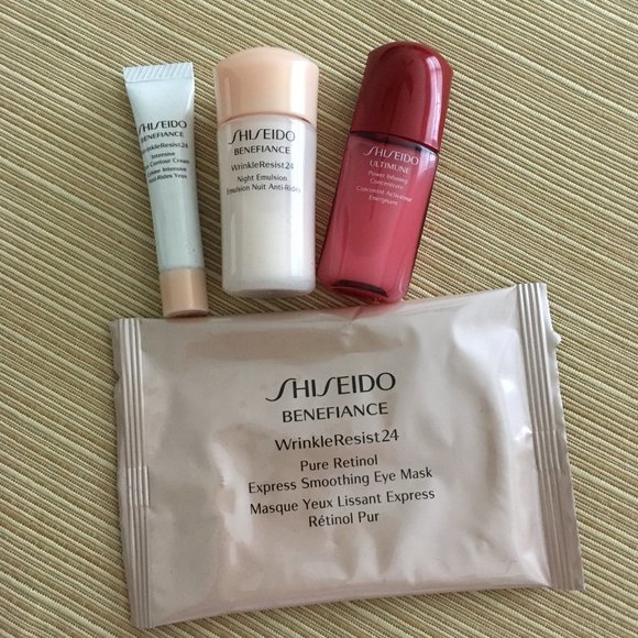Shiseido 4-piece Skincare Set: Benefiance Wrinkle Resist & Ultimune Concentrate - Picture 4 of 16